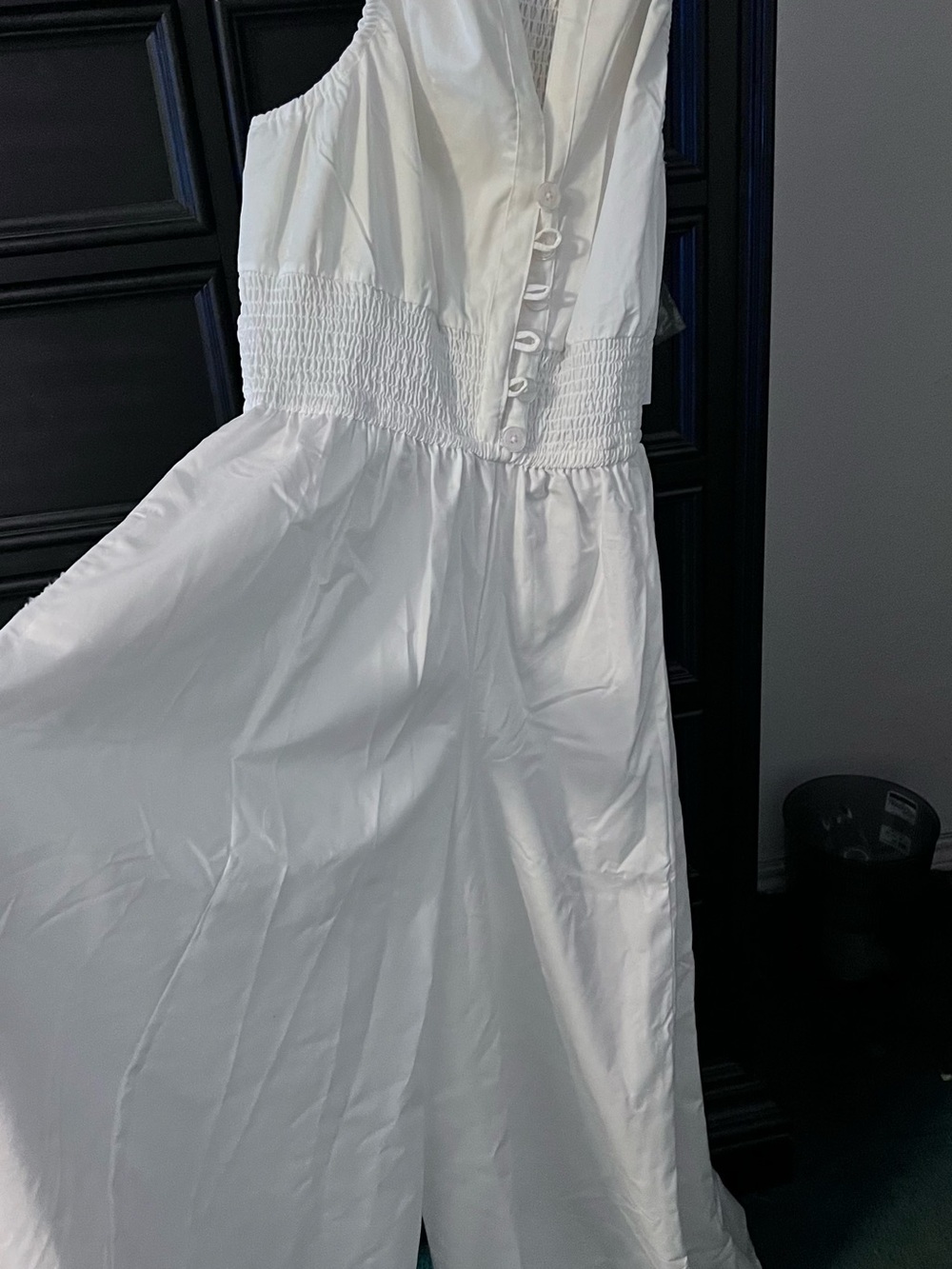 Women’s Wide Leg Jumpsuit in White
